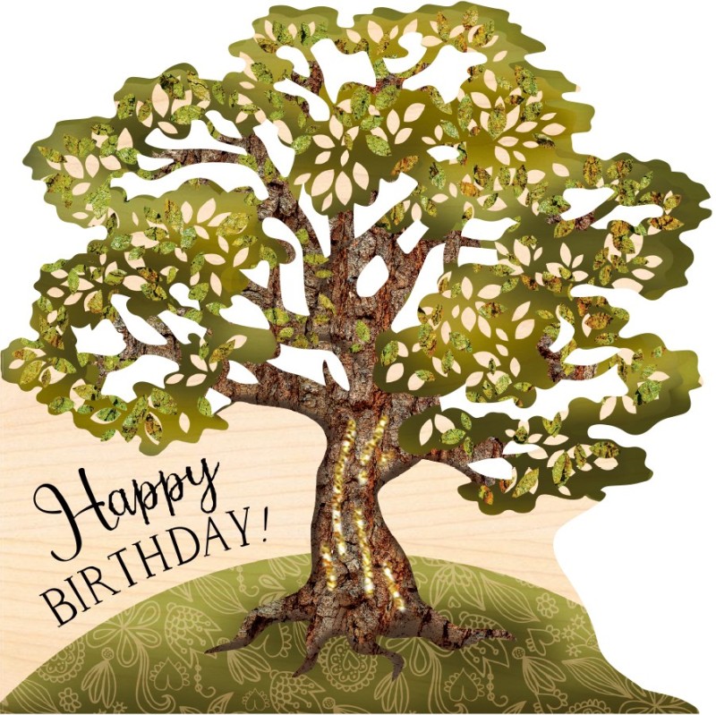 Tree 3D-Greeting cards-Cartobois