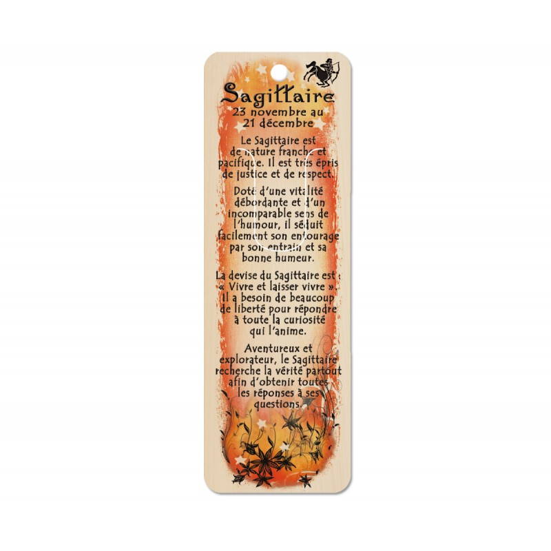 Signet Sagitaire-Bookmarks-Cartobois