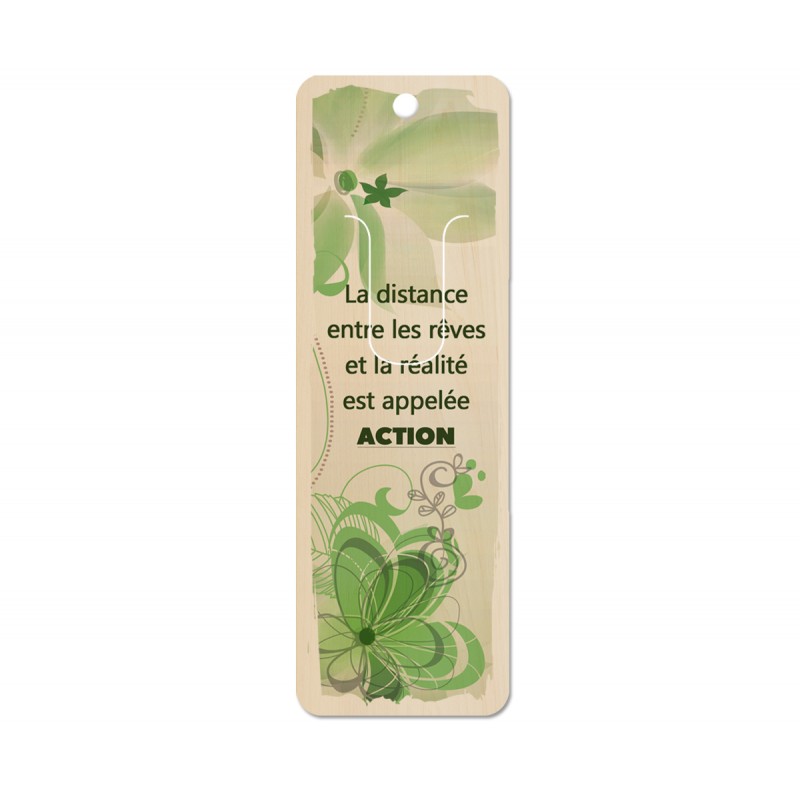 Signet Fleur Verte-Bookmarks-Cartobois