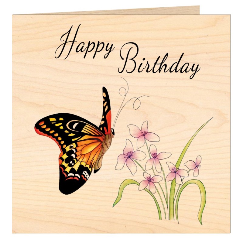 Butterfly-Greeting cards-Cartobois