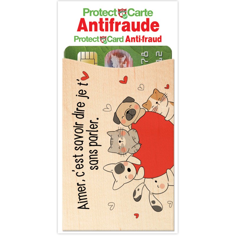 copy of Knitting cat-Protect-o-cards-Cartobois