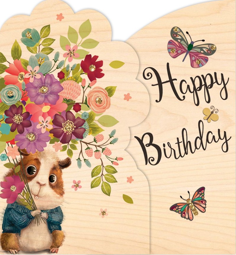 flower bouquet-Greeting cards-Cartobois