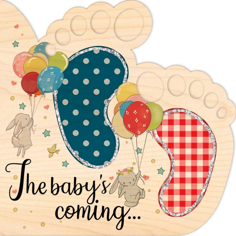 Shower baby-Greeting cards-Cartobois