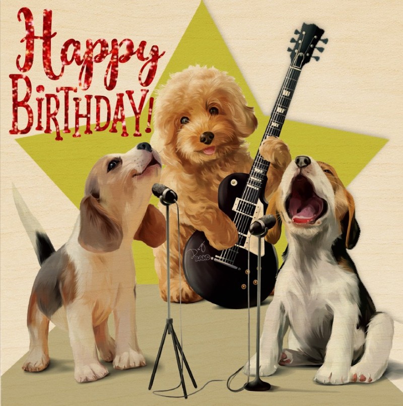 Puppies-Greeting cards-Cartobois